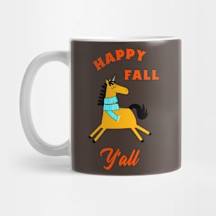 Happy Fall Y'all Mug